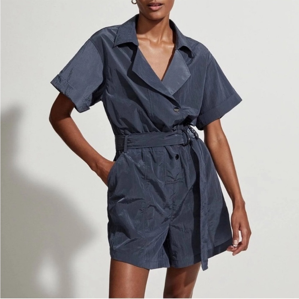 Varley Belle Boxy Short belted playsuit Jumper / Romper